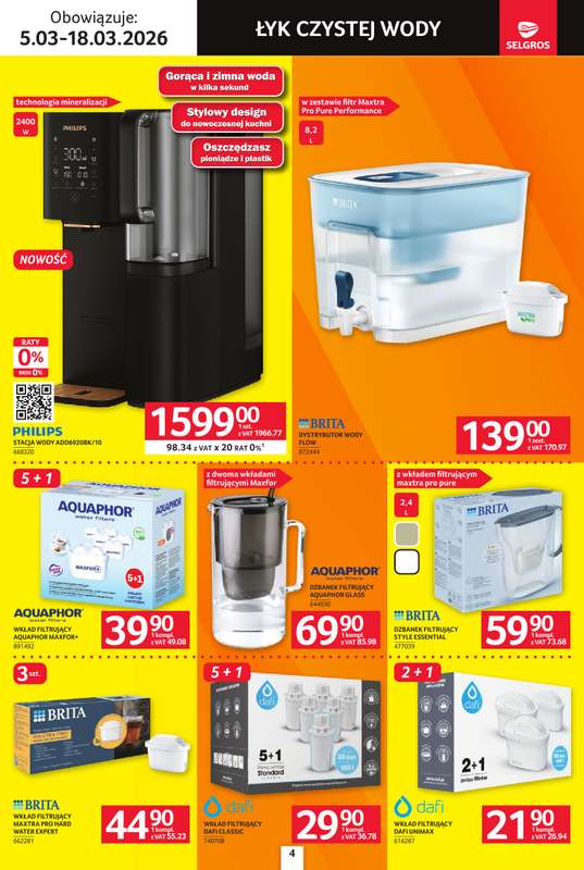 Selgros - gazetka promocyjna Katalog Elektro AGD od czwartku 05.03 do środy 18.03 - strona 4