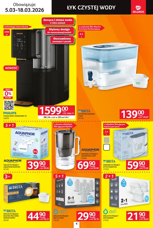 Selgros - gazetka promocyjna Katalog Elektro AGD od czwartku 05.03 do środy 18.03 - strona 4