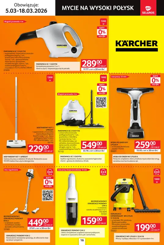 Selgros - gazetka promocyjna Katalog Elektro AGD od czwartku 05.03 do środy 18.03 - strona 16