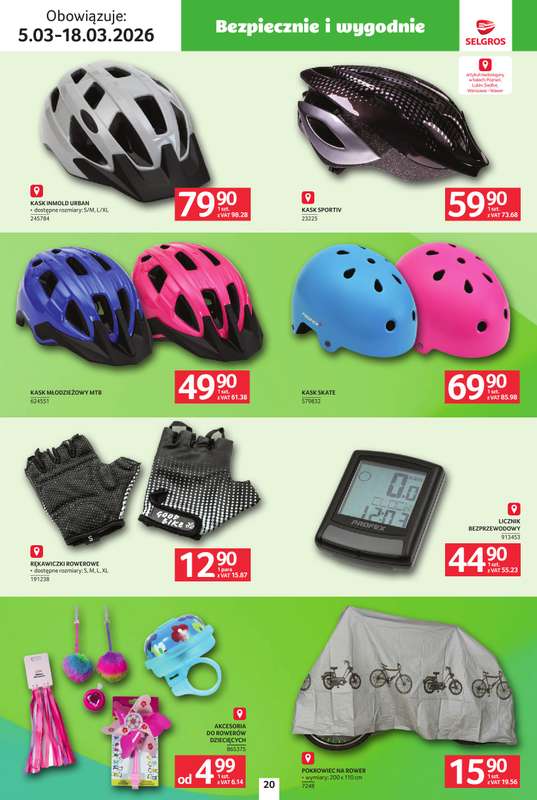 Selgros - gazetka promocyjna Katalog Ogród od czwartku 05.03 do środy 18.03 - strona 20