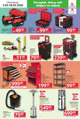 Selgros - gazetka promocyjna Katalog Ogród od czwartku 05.03 do środy 18.03 - strona 8