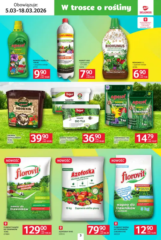 Selgros - gazetka promocyjna Katalog Ogród od czwartku 05.03 do środy 18.03 - strona 3
