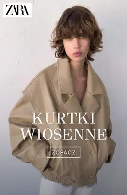 Zara - gazetka promocyjna Wiosenne kurtki damskie od poniedziałku 02.03 