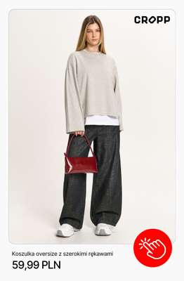 Cropp - gazetka promocyjna Koszulki i t-shirty damskie od poniedziałku 02.03  - strona 4