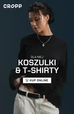 Cropp - gazetka promocyjna Koszulki i t-shirty damskie od poniedziałku 02.03 