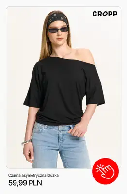 Cropp - gazetka promocyjna Koszulki i t-shirty damskie od poniedziałku 02.03  - strona 7