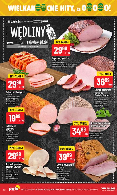 POLOmarket - gazetka promocyjna Gazetka od środy 04.03 do wtorku 10.03 - strona 14