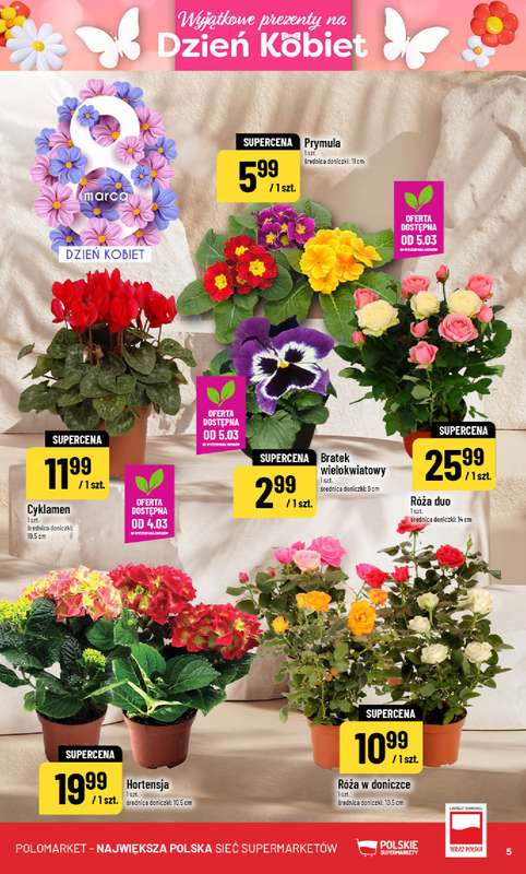 POLOmarket - gazetka promocyjna Gazetka od środy 04.03 do wtorku 10.03 - strona 5