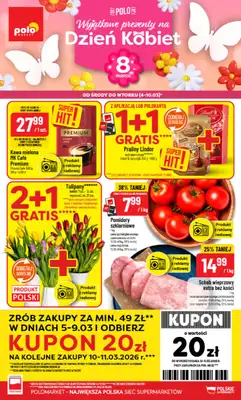 POLOmarket - gazetka promocyjna Gazetka od środy 04.03 do wtorku 10.03