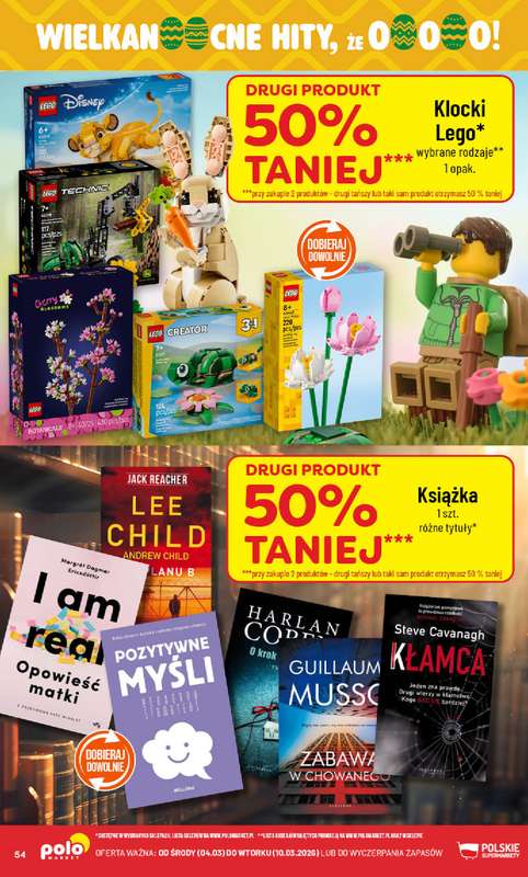 POLOmarket - gazetka promocyjna Gazetka od środy 04.03 do wtorku 10.03 - strona 54