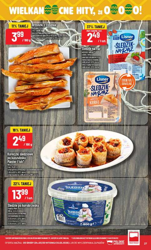 POLOmarket - gazetka promocyjna Gazetka od środy 04.03 do wtorku 10.03 - strona 27