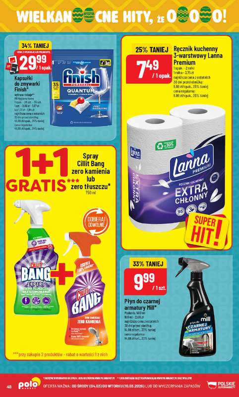 POLOmarket - gazetka promocyjna Gazetka od środy 04.03 do wtorku 10.03 - strona 48