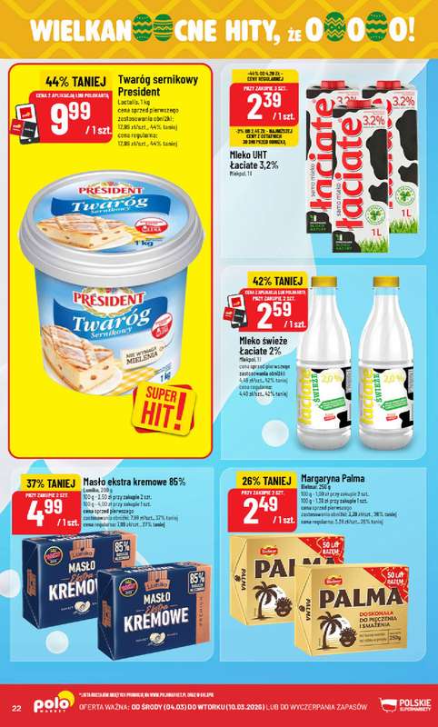 POLOmarket - gazetka promocyjna Gazetka od środy 04.03 do wtorku 10.03 - strona 22