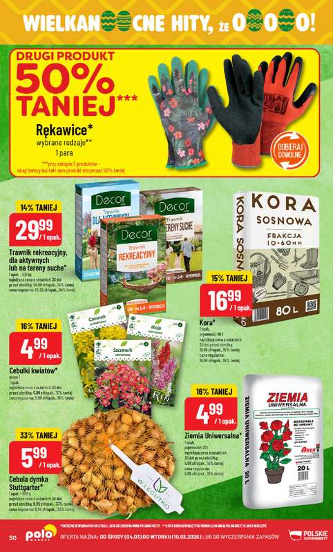 POLOmarket - gazetka promocyjna Gazetka od środy 04.03 do wtorku 10.03 - strona 50