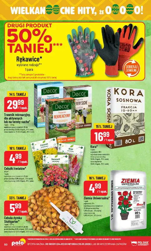 POLOmarket - gazetka promocyjna Gazetka od środy 04.03 do wtorku 10.03 - strona 50