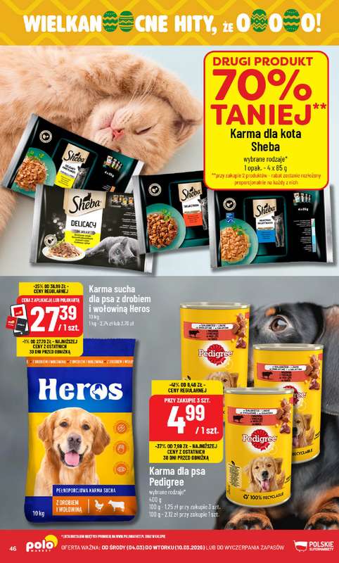 POLOmarket - gazetka promocyjna Gazetka od środy 04.03 do wtorku 10.03 - strona 46