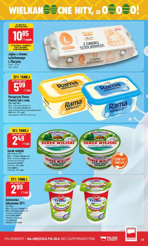 POLOmarket - gazetka promocyjna Gazetka od środy 04.03 do wtorku 10.03 - strona 23
