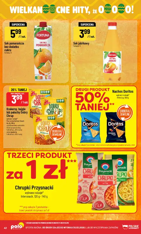 POLOmarket - gazetka promocyjna Gazetka od środy 04.03 do wtorku 10.03 - strona 42