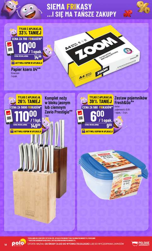 POLOmarket - gazetka promocyjna Frikasowy Katalog od środy 04.03 do wtorku 10.03 - strona 14