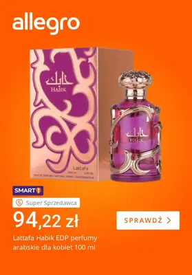 Allegro - gazetka promocyjna Jak prezent dla Niej, to Allegro od wtorku 03.03 do poniedziałku 09.03