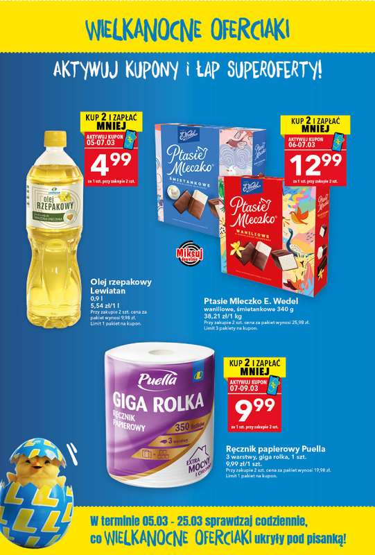 LEWIATAN - gazetka promocyjna Aktywuj kupony i łap superoferty od czwartku 05.03 do środy 25.03