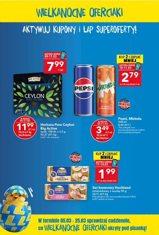 LEWIATAN - gazetka promocyjna Aktywuj kupony i łap superoferty od czwartku 05.03 do środy 25.03 - strona 2
