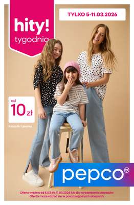 Pepco - gazetka promocyjna Gazetka od czwartku 05.03 do środy 11.03