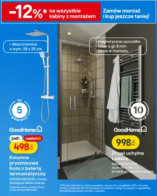 Castorama - gazetka promocyjna Łazienka, kuchnia, atomia od środy 04.03 do wtorku 17.03 - strona 8