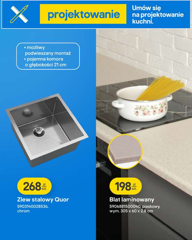 Castorama - gazetka promocyjna Łazienka, kuchnia, atomia od środy 04.03 do wtorku 17.03 - strona 15