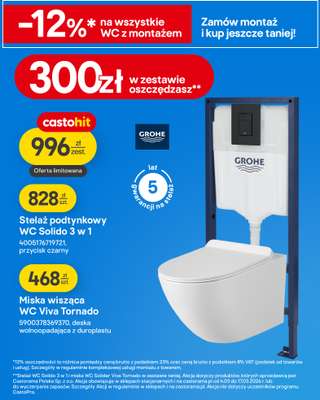 Castorama - gazetka promocyjna Łazienka, kuchnia, atomia od środy 04.03 do wtorku 17.03 - strona 5