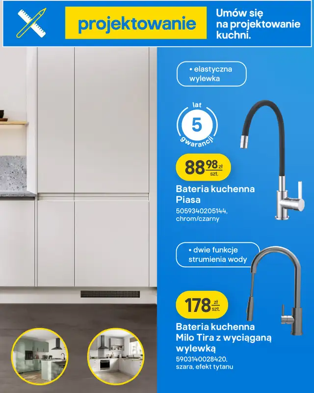 Castorama - gazetka promocyjna Łazienka, kuchnia, atomia od środy 04.03 do wtorku 17.03 - strona 14