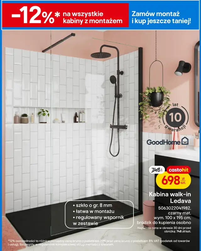 Castorama - gazetka promocyjna Łazienka, kuchnia, atomia od środy 04.03 do wtorku 17.03 - strona 9