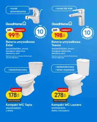 Castorama - gazetka promocyjna Łazienka, kuchnia, atomia od środy 04.03 do wtorku 17.03 - strona 3