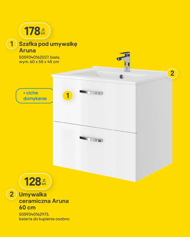 Castorama - gazetka promocyjna Łazienka, kuchnia, atomia od środy 04.03 do wtorku 17.03 - strona 2