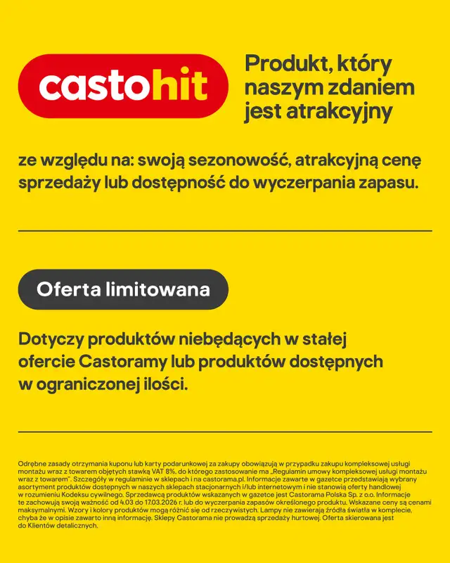 Castorama - gazetka promocyjna Ogród od środy 04.03 do wtorku 17.03 - strona 18