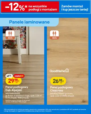 Castorama - gazetka promocyjna Podłogi, drzwi od środy 04.03 do wtorku 17.03 - strona 2