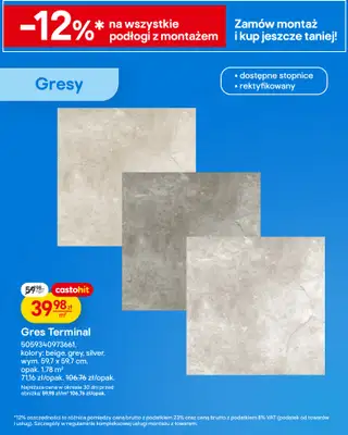 Castorama - gazetka promocyjna Podłogi, drzwi od środy 04.03 do wtorku 17.03 - strona 6