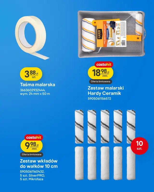 Castorama - gazetka promocyjna Farby, oświetlenie, tekstylia od środy 04.03 do wtorku 17.03 - strona 4