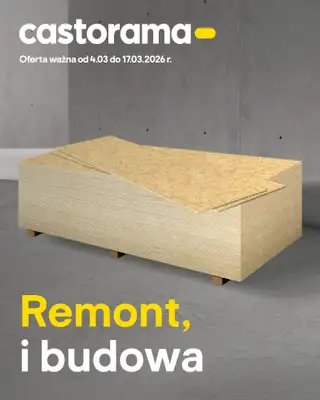 Castorama - gazetka promocyjna Remont i budowa od środy 04.03 do wtorku 17.03