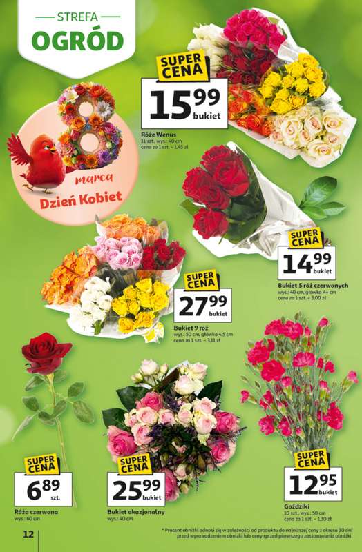 Auchan - gazetka promocyjna Gazetka 30 Lat Hipermarket Auchan od czwartku 05.03 do środy 11.03 - strona 12