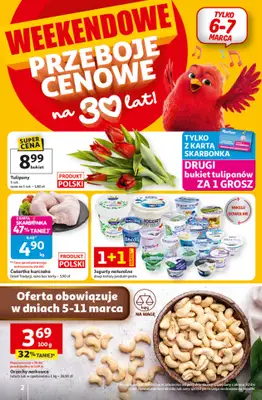 Auchan - gazetka promocyjna Gazetka 30 Lat Hipermarket Auchan od czwartku 05.03 do środy 11.03 - strona 2