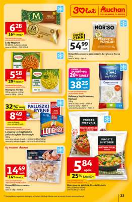 Auchan - gazetka promocyjna Gazetka 30 Lat Hipermarket Auchan od czwartku 05.03 do środy 11.03 - strona 23