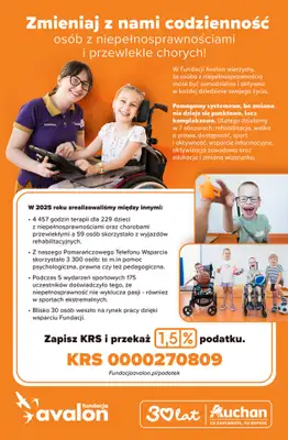 Auchan - gazetka promocyjna Gazetka 30 Lat Hipermarket Auchan od czwartku 05.03 do środy 11.03 - strona 44