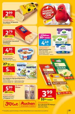 Auchan - gazetka promocyjna Gazetka 30 Lat Hipermarket Auchan od czwartku 05.03 do środy 11.03 - strona 25