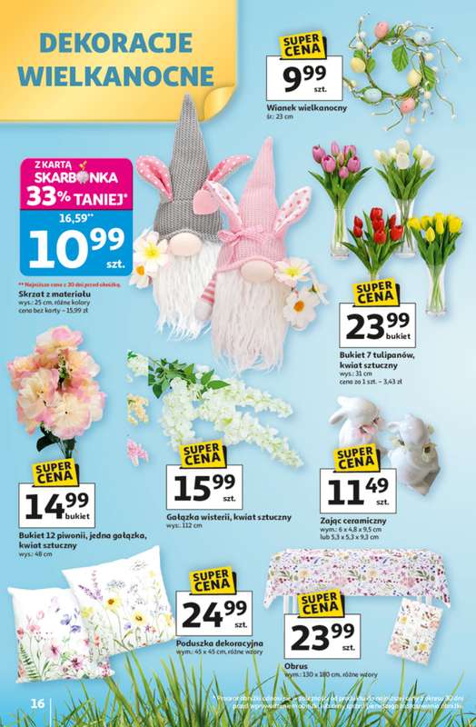 Auchan - gazetka promocyjna Gazetka 30 Lat Hipermarket Auchan od czwartku 05.03 do środy 11.03 - strona 16