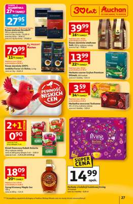 Auchan - gazetka promocyjna Gazetka 30 Lat Hipermarket Auchan od czwartku 05.03 do środy 11.03 - strona 27