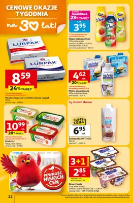 Auchan - gazetka promocyjna Gazetka 30 Lat Hipermarket Auchan od czwartku 05.03 do środy 11.03 - strona 22
