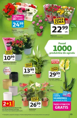 Auchan - gazetka promocyjna Gazetka 30 Lat Hipermarket Auchan od czwartku 05.03 do środy 11.03 - strona 13