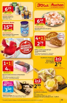 Auchan - gazetka promocyjna Gazetka 30 Lat Hipermarket Auchan od czwartku 05.03 do środy 11.03 - strona 21