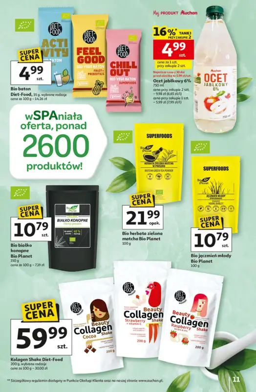 Auchan - gazetka promocyjna Gazetka 30 Lat Hipermarket Auchan od czwartku 05.03 do środy 11.03 - strona 11